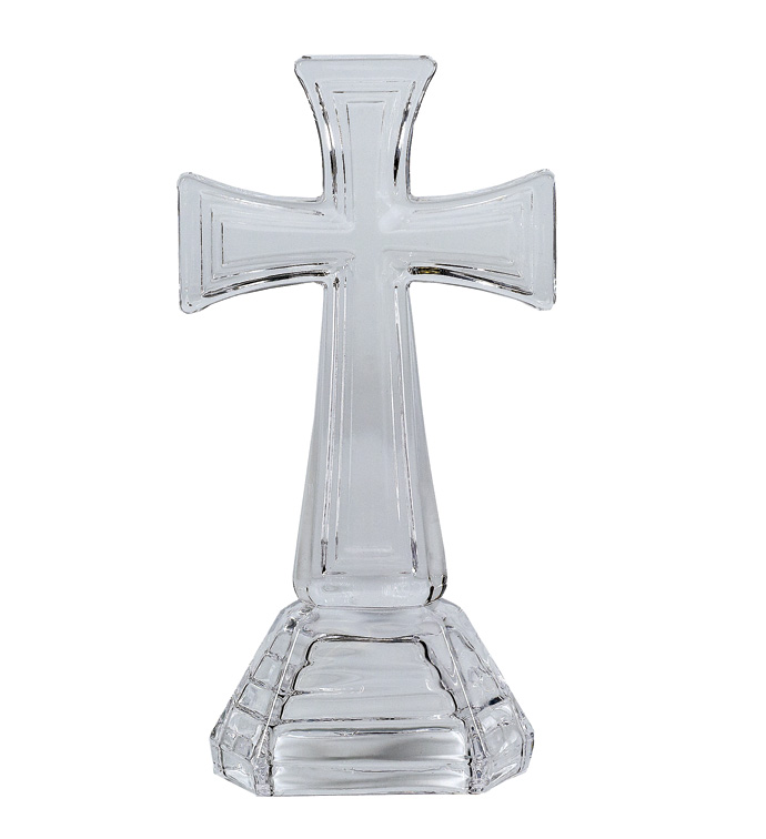 12 Pc Glass Cross