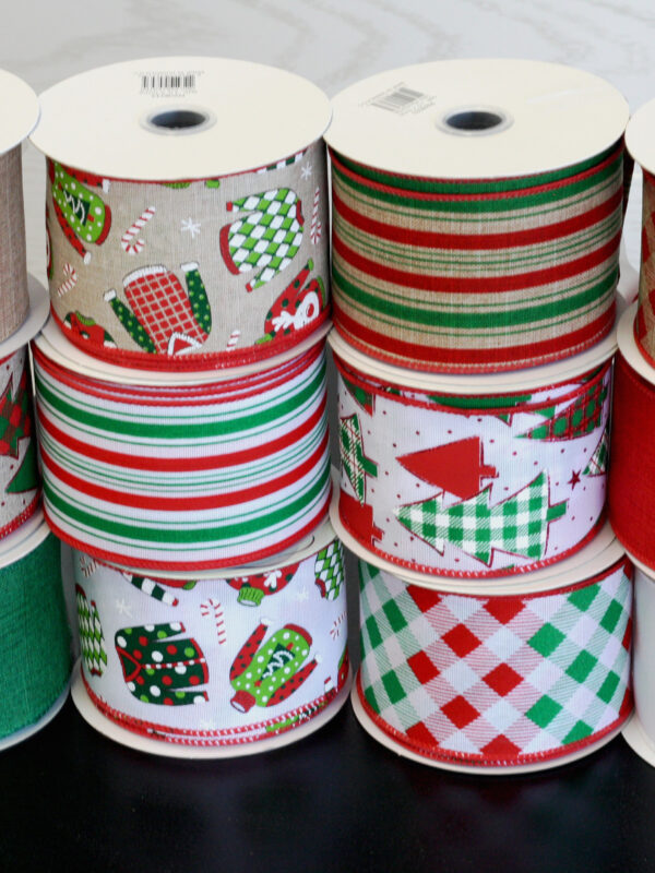 12 Rolls # 40 Christmas Sweater Ribbon