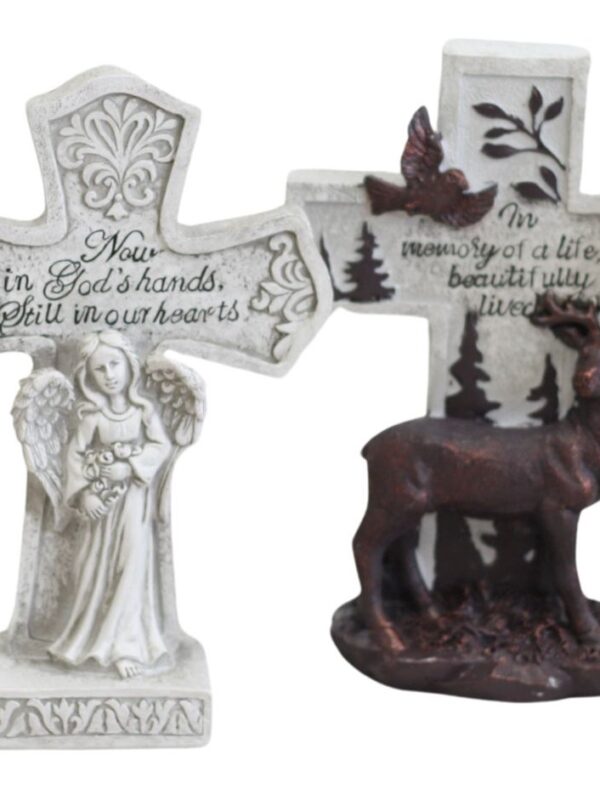 8 Piece Resin Cross Assortment