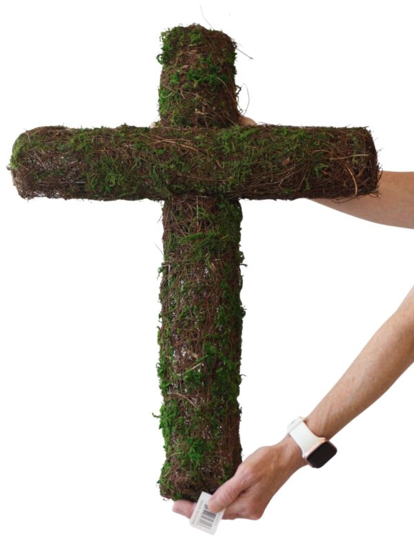 2 Piece 24" Angel Vine/Moss Cross