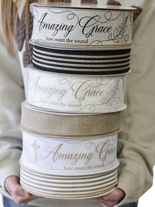 6 Rolls 50 Yard Sympathy Ribbon